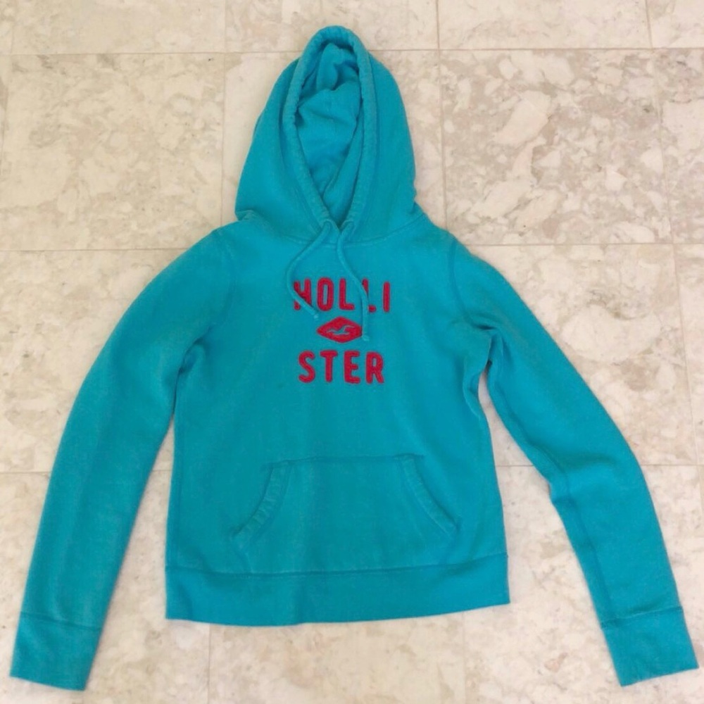 Blue Hollister Hoodie